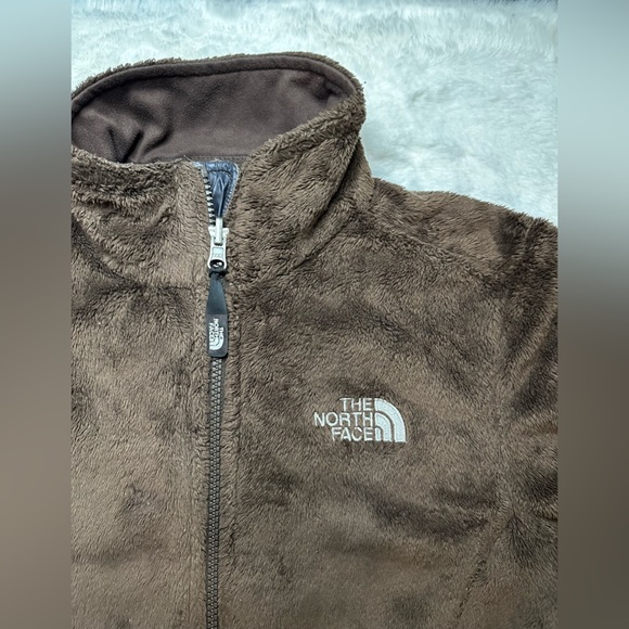 ⭐️ The North Face Osito Fuzzy Fleece Jacket Brown Size XS ⭐️ - Picture 5 of 8